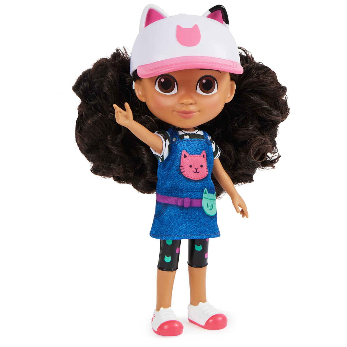 Gabby's Dollhouse, 8-inch Gabby Girl Doll (Travel Edition) with Accessories, Kids Toys for Ages 3 and up