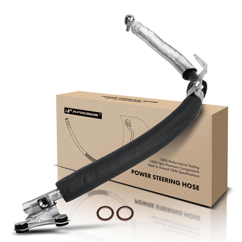 A-Premium Power Steering Pressure Hose Line Assembly Compatible with Nissan Maxima 1999-2003 & Infiniti I30 2000-2001, I35 2002-2004, 3.0L 3.5L, From Pump
