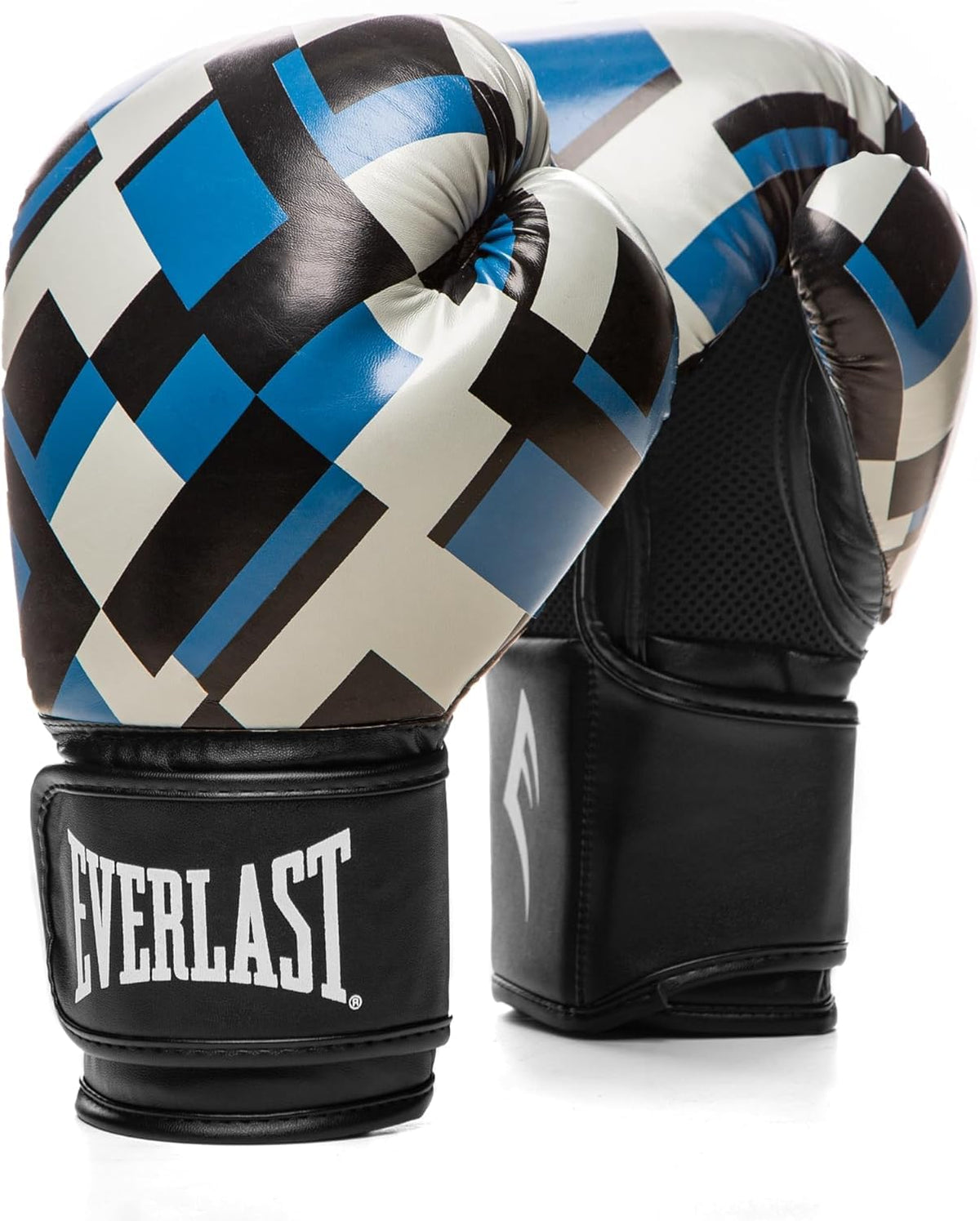 Everlast Unisex Spark Boxing Gloves Blue Grid 12oz