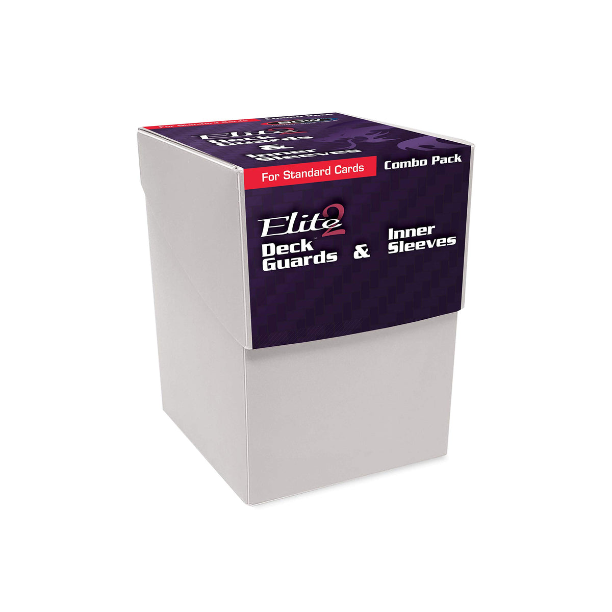 BCW Combo Pack - Inner Sleeves and Elite2 Deck Guards - White