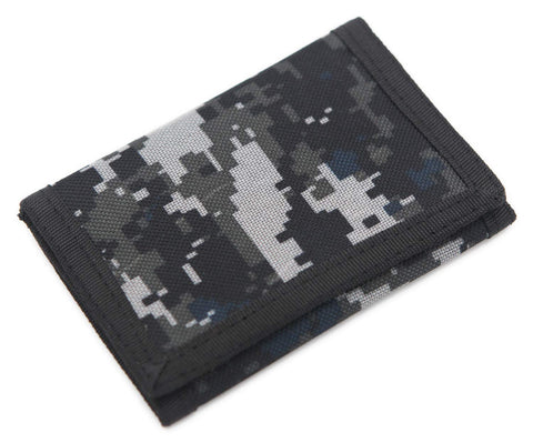 RFID Slim Camouflage Wallet/Trifold Canvas Outdoor Sports Wallet for Boys & Kids (XACamouflage)