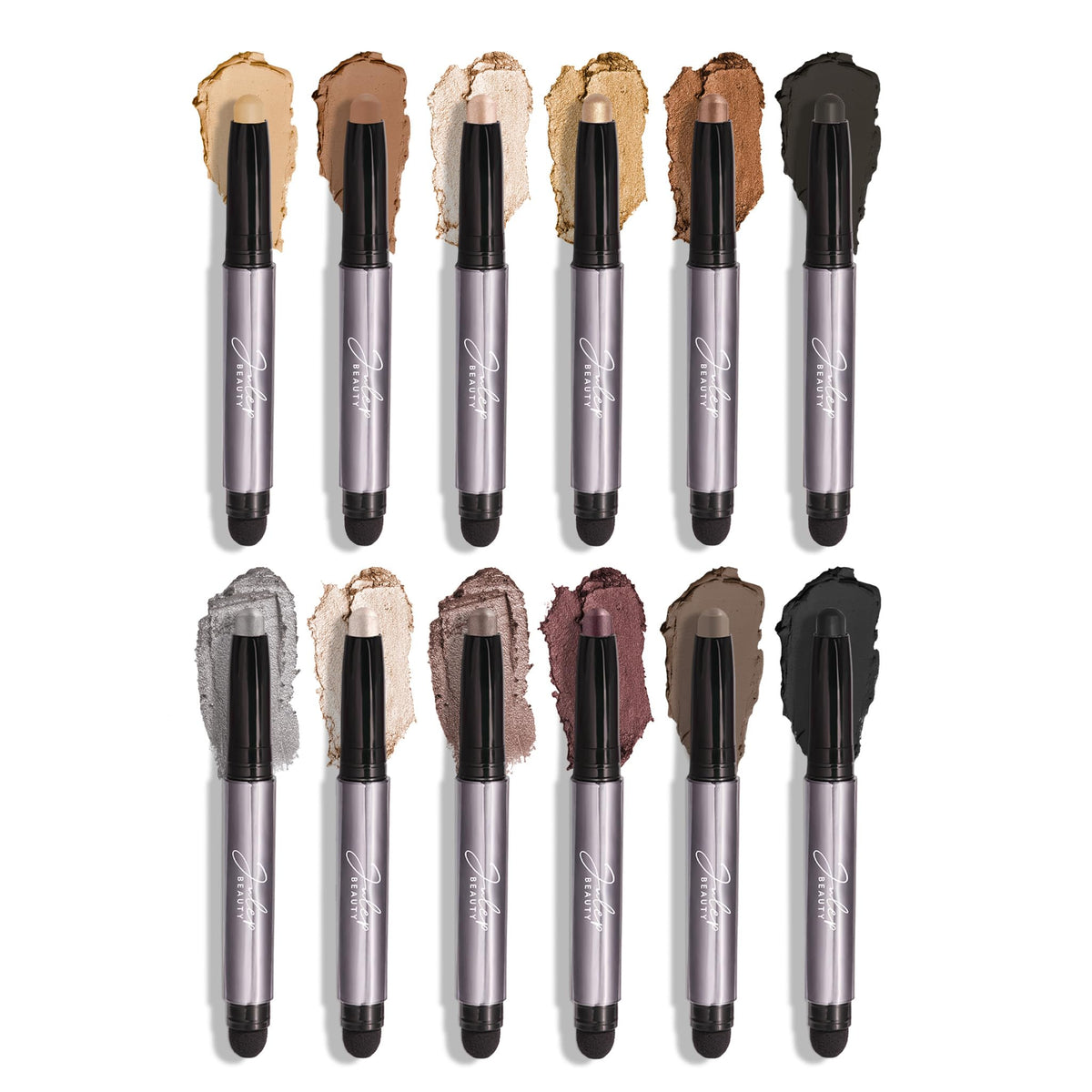 Julep Eyeshadow 101 CrÃƒÆ’Ã†â€™Ãƒâ€šÃ‚Â¨me-to-Powder Eyeshadow Stick Palette-Style Creme-to-Powder 12 Piece Gift Set- Daylight and Moonlight Kit