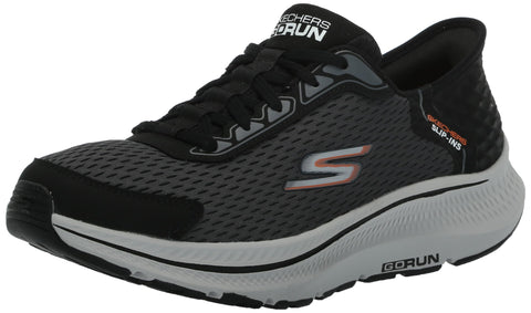 Skechers Men's Hands Free Slip-ins Go Run Consistent 2.0 Empower Sneaker, Black/Charcoal, 11