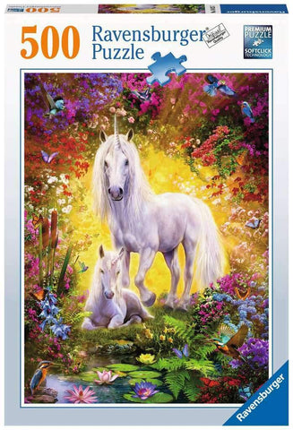 Ravensburger 14825 Adult Puzzle Ravensburger 14825 Unicorn with Foal Adult Puzzle