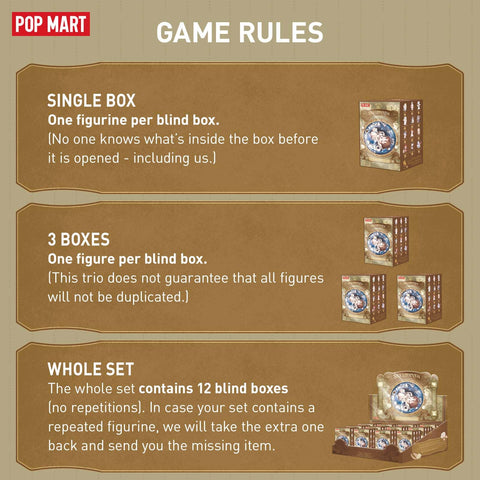 POP MART SKULLPANDA Weekday Wonderland Blind Box Figures, Random Design Mystery Toys for Modern Home Decor, Collectible Toy Set for Desk Accessories, 1PC