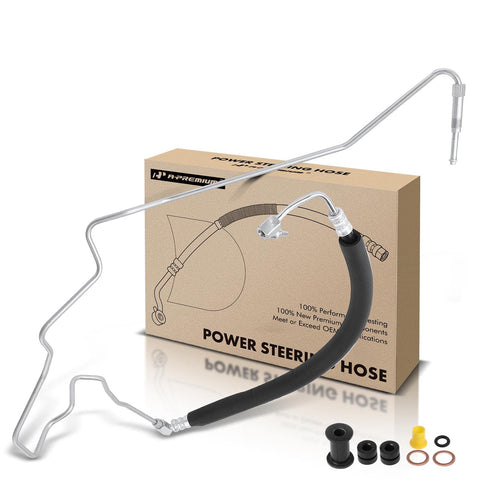 A-Premium Power Steering Pressure Hose Line Assembly Compatible with Infiniti QX70 2014-2017 FX35 2009-2012 FX37 2013 3.5L 3.7L
