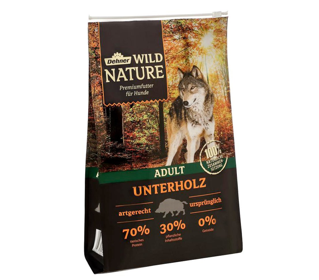 Dehner Nature Adult Dry Dog Food Undergrowth - Wild Boar