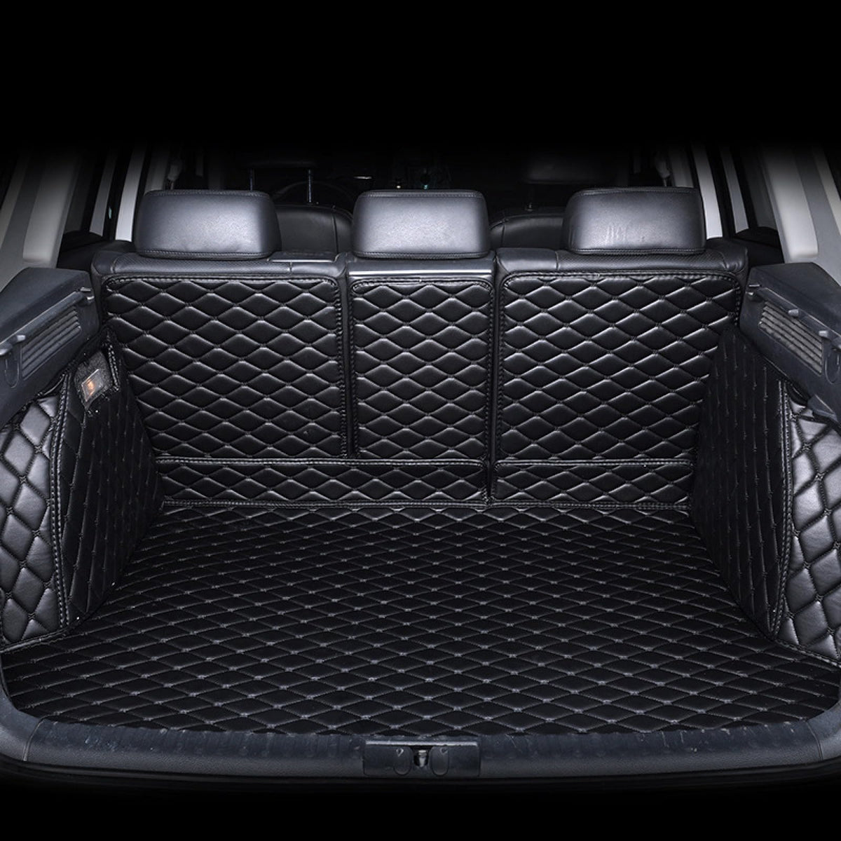 Full Coverage Trunk Mats Non-Slip Floor Mat Car Boot Mats Carpet Interior Accessories,For Nissan Kicks 2015-2020