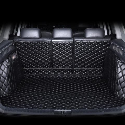 Full Coverage Trunk Mats Non-Slip Floor Mat Car Boot Mats Carpet Interior Accessories,For Nissan Kicks 2015-2020