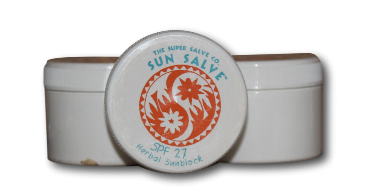 Sun Salve, Herbal Sunscreen SPF 27, 1.75oz by Super Salve