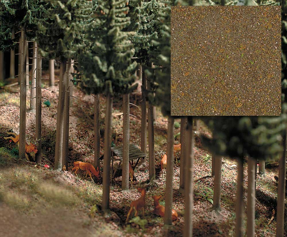 Busch 7528 Deciduous Forest-Ground HO Scenery Scale Model Scenery