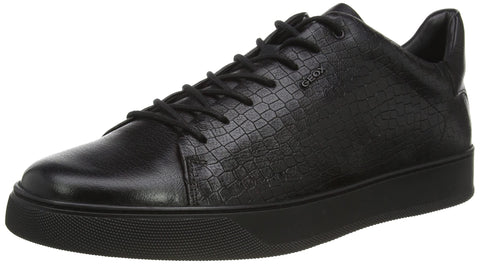 Geox Men's U CORYAN C Sneaker, Black, 9