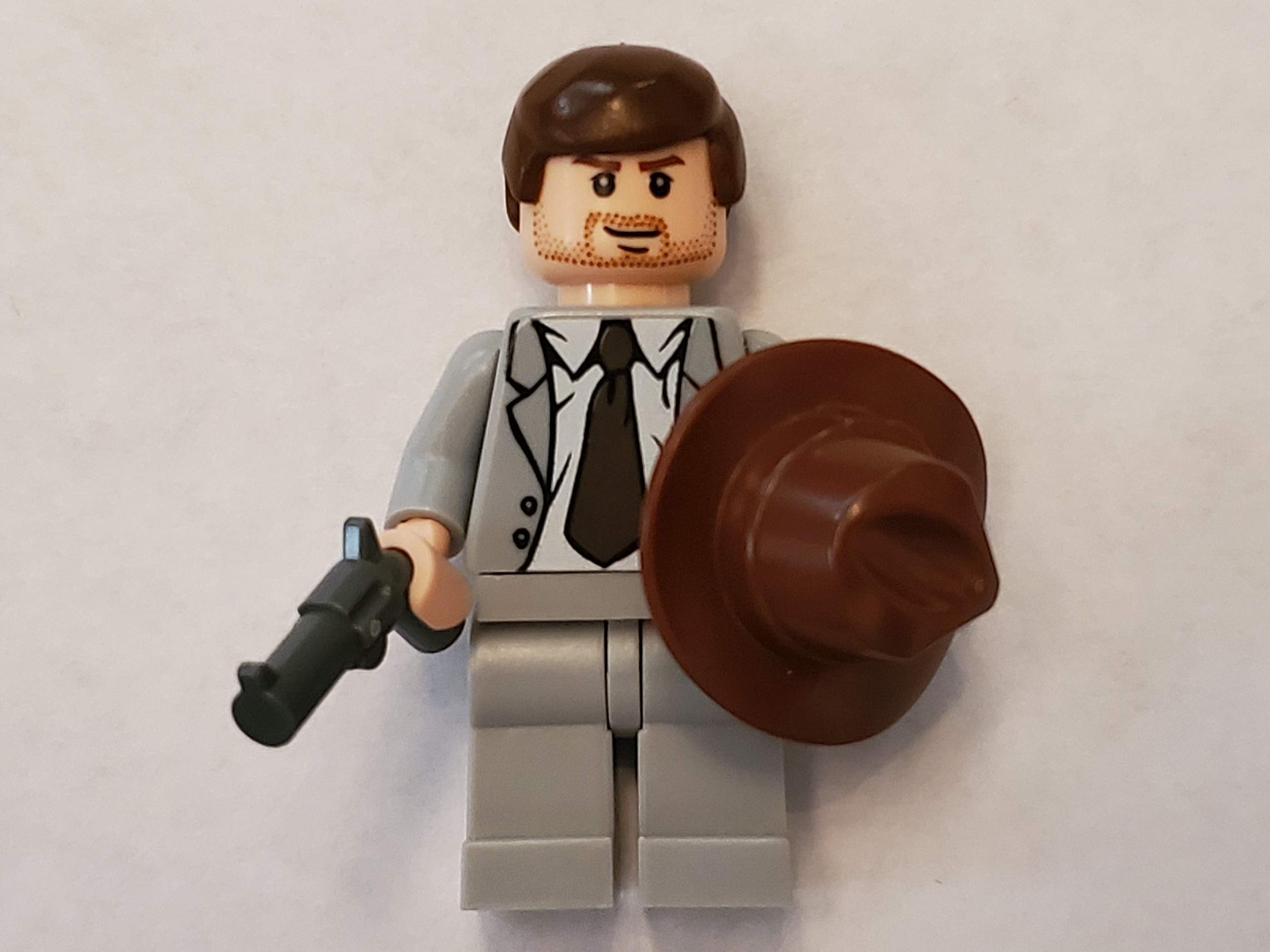 LEGO Indiana Jones Minifig Indiana Jones Gray Suit