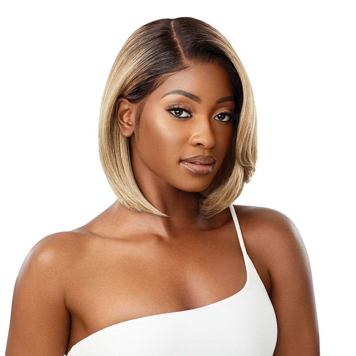 Outre melted Hairline Lace Front Wig Deluxe Wide Lace Part 2x5 HD Transparent Lace MYRANDA (DRFFCHOTR)