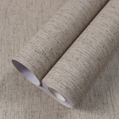 WADILE Grasscloth Peel and Stick Wallpaper 15.7in x 78.7in, Textured Contact Paper for Cabinets, Faux Linen Wall Paper Pull and Stick, Fabric Vinyl Wallpaper Self Adhesive Gray Yellow