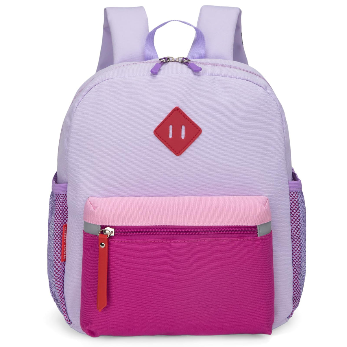 HawLander Preschool Backpack for Toddler Girls, Kids School Bag, Ages 3 to 7 years old, Mini, Purple