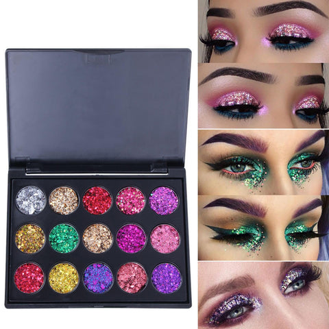 FantasyDay Makeup Sets, Multifunction Makeup Palettes with Mirror, 90 Eyeshadows/Compact Powder/Sequins/Bronzing Powder/Highlighter/Lip Color, Makeup kit for women full kit - #B(Orange Blush)