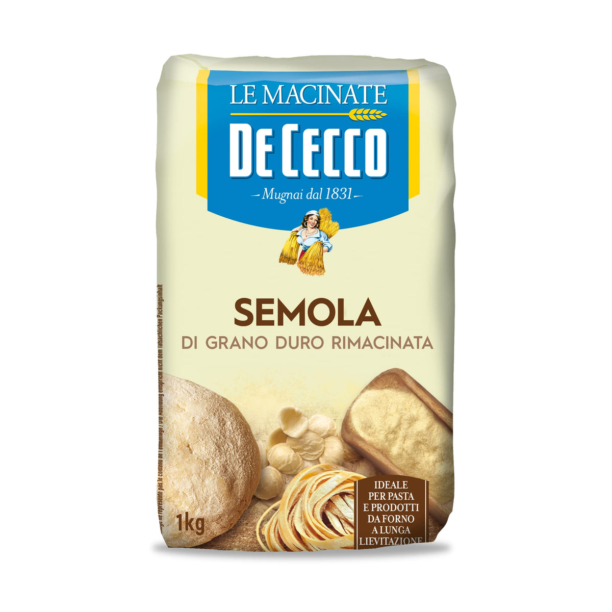 De Cecco - Farine Semoule DE BLE DUR 1KG