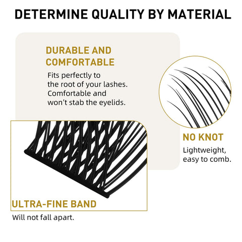 B&Qaugen Cluster Lashes, B 54, D-12mm, Vegan, False Eyelash Extensions, 72 Clusters, DIY at Home, Individual Lashes, Lightweight, Matte Dark, Reusable