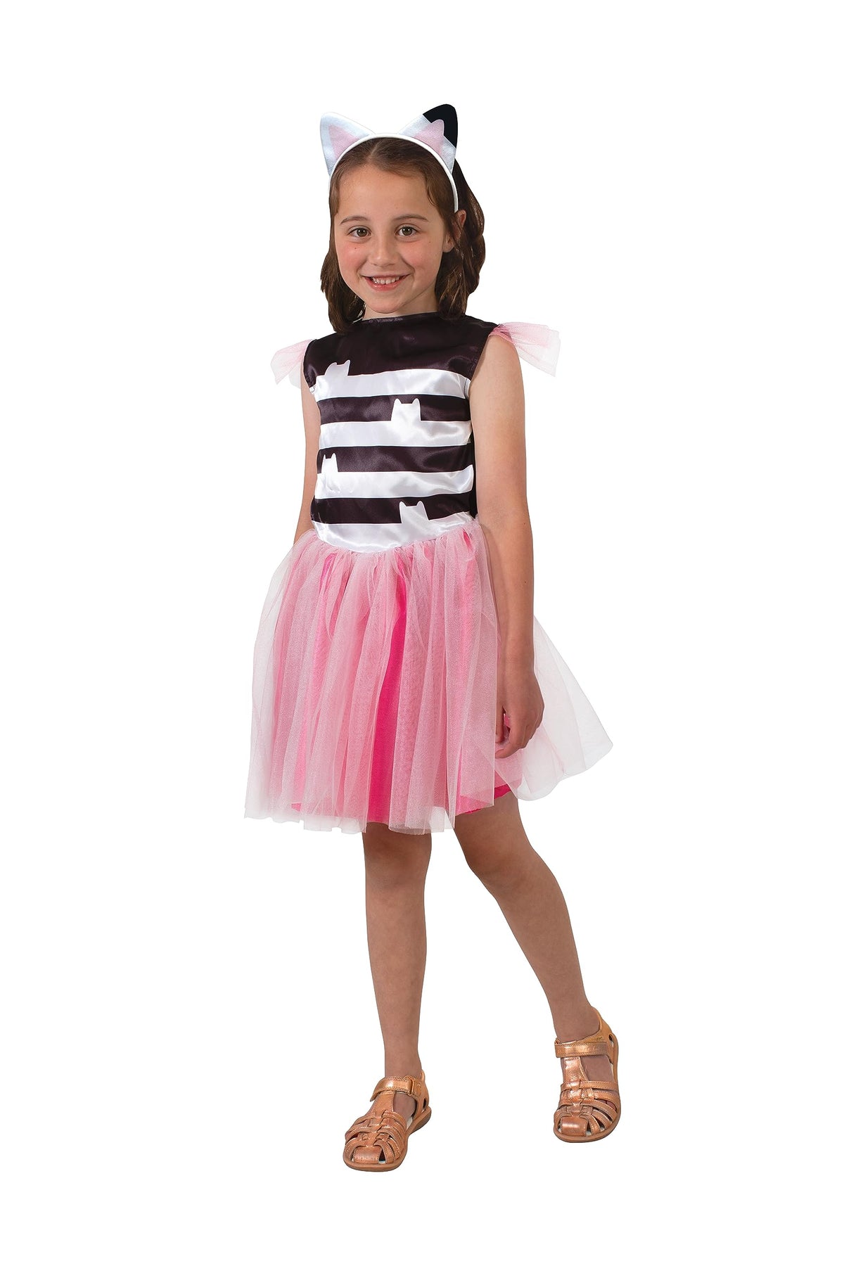 RUBIE'S Gabby et la Maison Magique - Children's Costume Size 3-5 Years - Luxury Gabby Dress - Officially Licensed Gabby the Dollhouse - For Birthday, Halloween, Carnival
