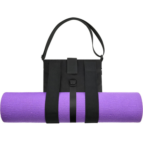 Cosmos Yoga Mat Bag Yoga Mat Carrier Wet Dry Beach Bag Picnic Blanket Carrier with Wet & Dry Separation Pockets and Adjustable Shoulder Strap for Gym Sport Travel Picnic Camping & Yoga Accessories