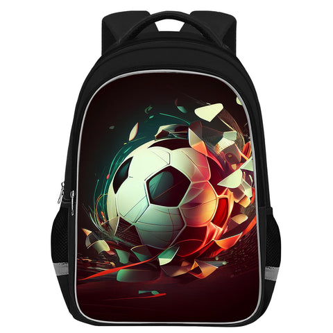 TILYTADLY School Backpack For Boys - Soccer Boys Backpack For Kids Children Teens Elementary Middle School - Boys Backpacks Ages 6-18?17? Bookbag Multifunctional Large Capacity