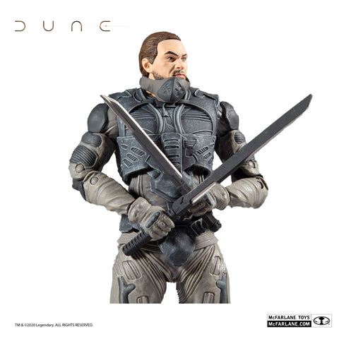 McFarlane Toys Dune Duncan Idaho 7-inch Action Figure with Build-A Glossu ÃƒÂ¢Ã¢â€šÂ¬Ã‹Å“BeastÃƒÂ¢Ã¢â€šÂ¬Ã¢â€žÂ¢ Rabban Figure Parts, Multicolor