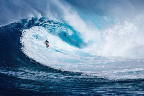 empireposter 747082 Big Wave Surfing - The Perfect Wave, Sport Photo Poster, Surfing Waves, Paper, Colourful 91.5 x 61 x 0.14 cm