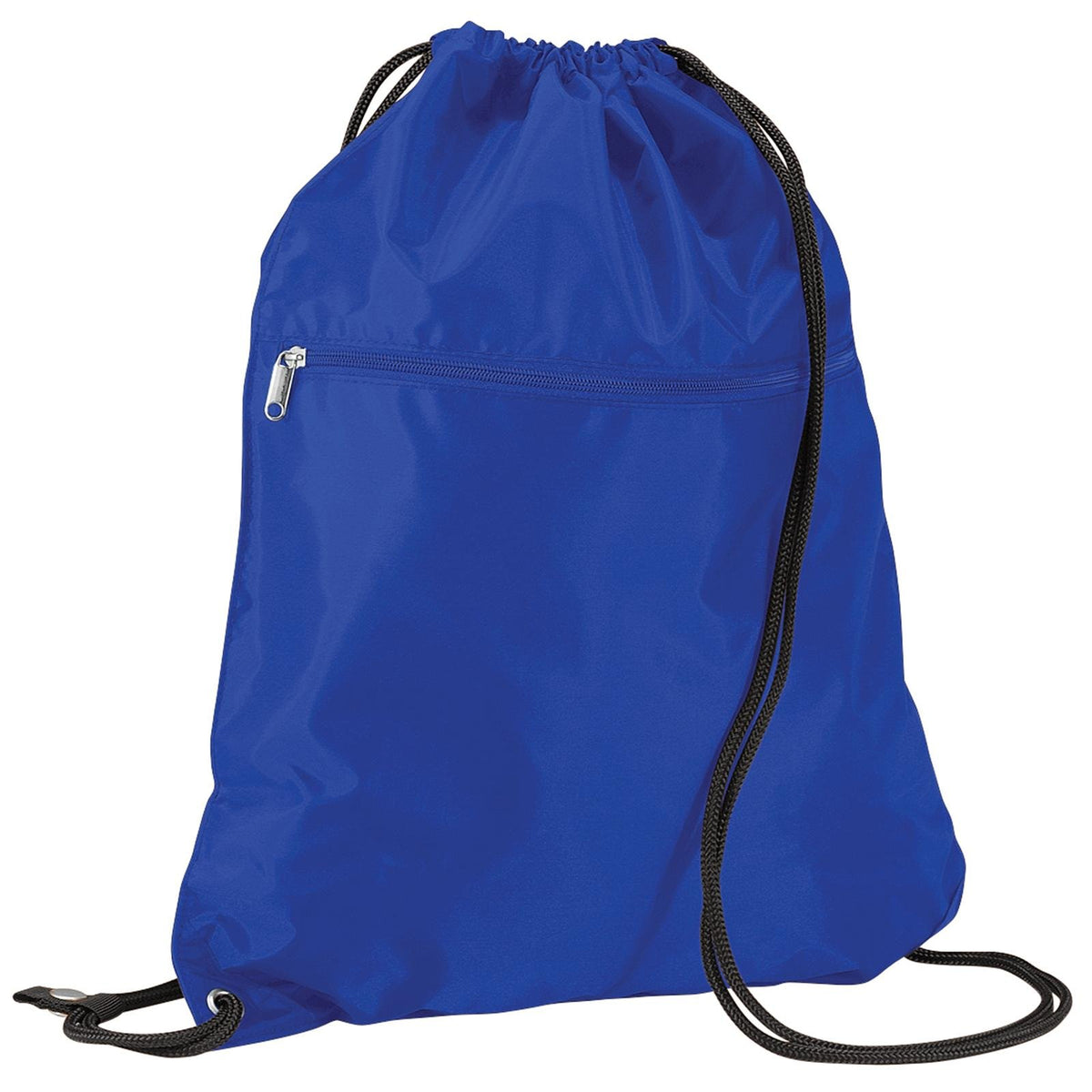 Quadra New Classic Senior Pe Gymsac Bag With Zip Pocket Bright Royal One Size