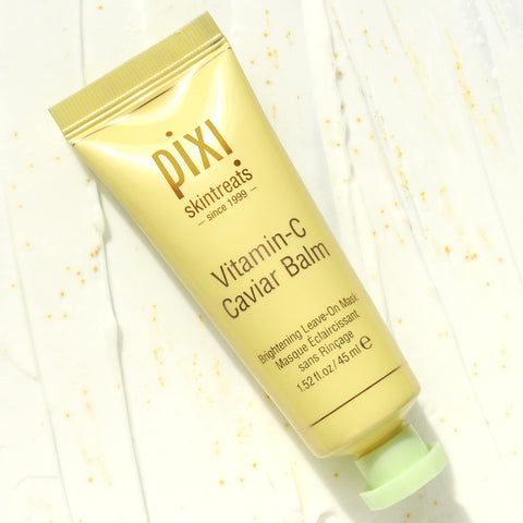 Pixi Beauty Vitamin-C Caviar Balm 45 ml | Encapsulated Vitamin-C Leave On Mask | Hydrates and Nourishes Skin | Helps Promote Collagen Production | 1.52 Fl Oz