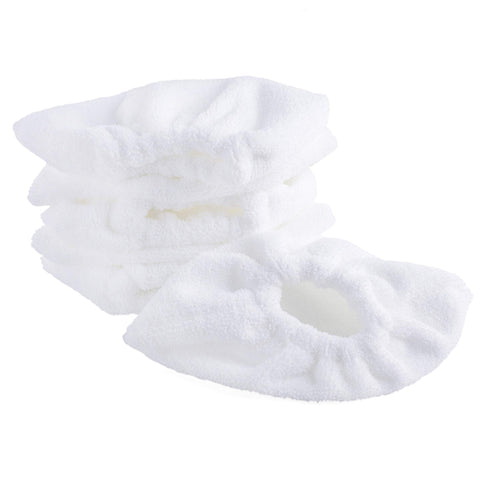 LTWHOME Washable Replacement Cotton Terry Cloth Cover Pads Fit for Karcher Steam Cleaner SC1, SC2, SC3, SC4, SC5 (Pack of 6)