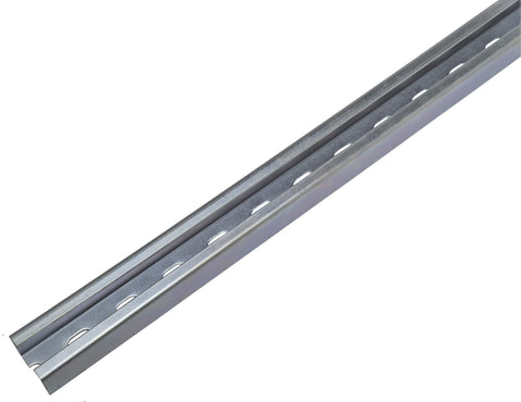 Pack of 5 2 m C-profiles (10 m) / installation rails / mounting rails profile 27 x 18 mm