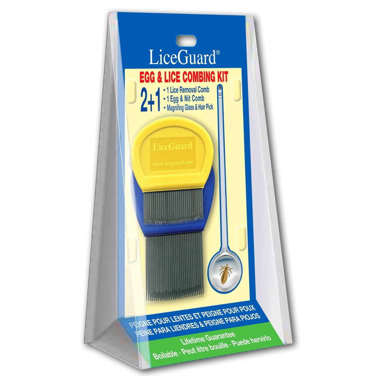 LiceGuard Lice and Egg Combing Kit X
