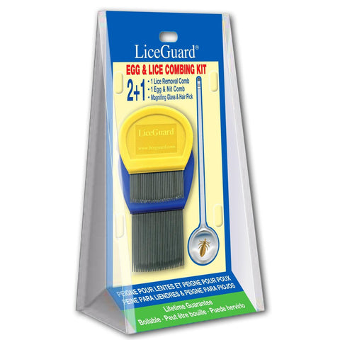 LiceGuard Lice and Egg Combing Kit X