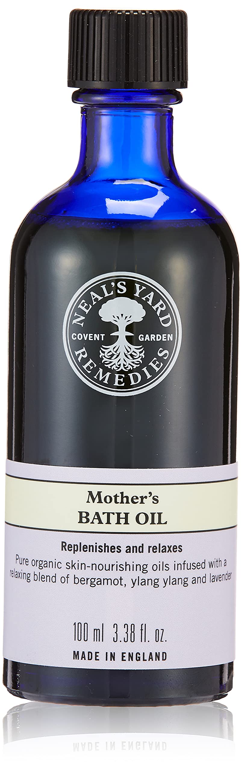 Neal's Yard Remedies Mothers Bath Oil, Bath Soak With Essential Oils, Gift For New Mothers, Vegan & Cruelty-Free, 100ml