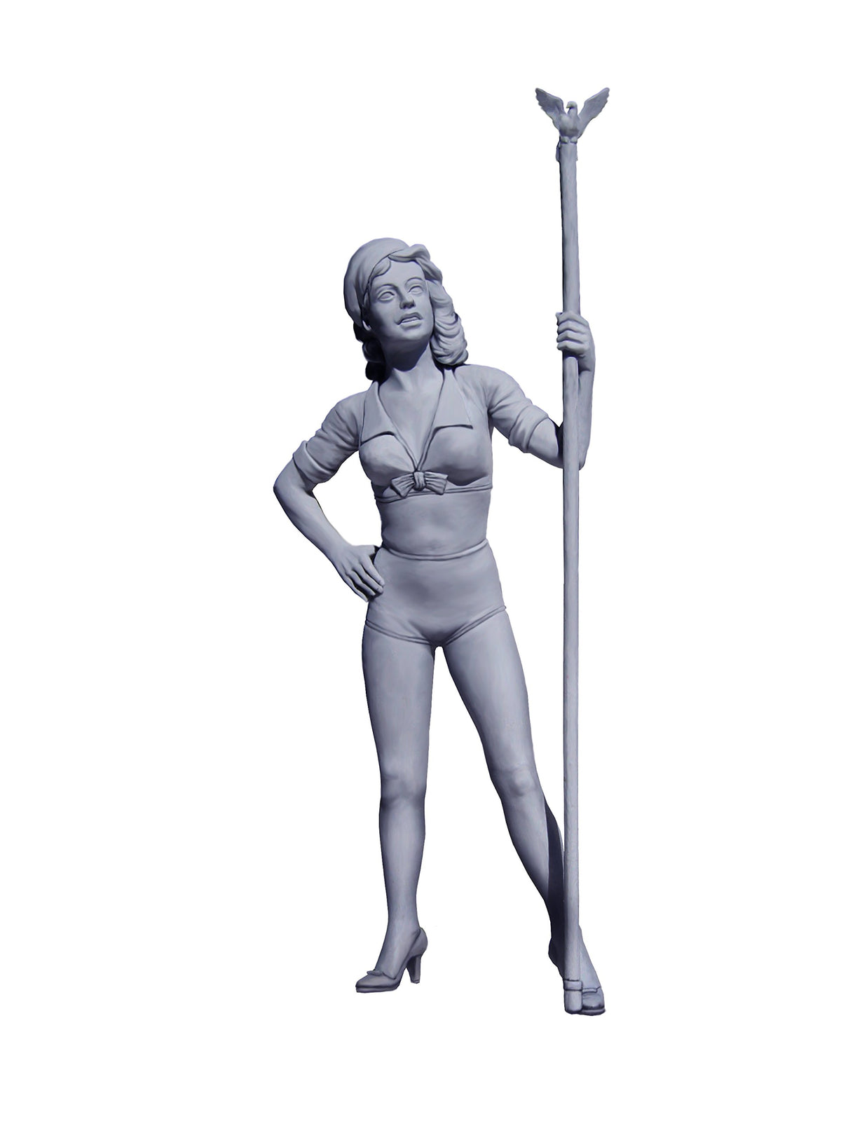 Master Box Models "Betty American Beauty - Pin-Up Series Kit #2 (1:24 Scale)
