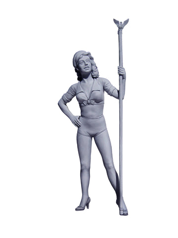 Master Box Models "Betty American Beauty - Pin-Up Series Kit #2 (1:24 Scale)
