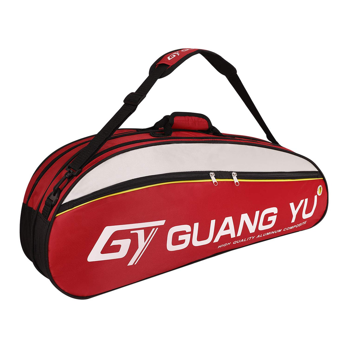 JINTN Large Badminton Racket Bag Racquet Cover Bag Racquetball Pack Bag Sport Tennis Racket Cover Case Gym Equipment Bag Single Shoulder Carry Bag for Racket Shoes Towel