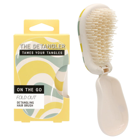 The Detangler On the Go Travel Detangling Hair Brush, Retro Swirl