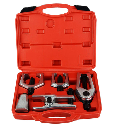 DAYUAN 5pcs Professional Front End Service Tool Kit, Pitman Arm Puller, Ball Joint Separator Tie Rod Remover Tool