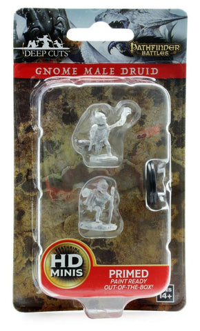 Pathfinder Deep Cuts Unpainted Miniatures: Wave 5: Gnome Male Druid