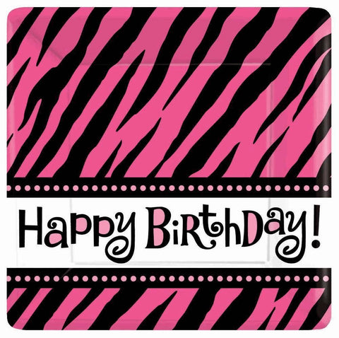 Zebra Dinner Plates | Another Year of Fabulous Collection | Birthday