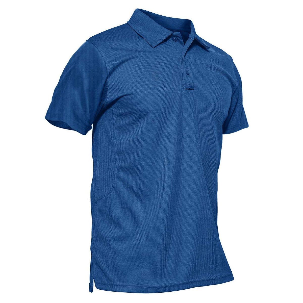 KEFITEVD Men's Quick Dry T Shirts Lightweight Fishing Hiking Short Sleeve Tops,Royal Blue,3XL