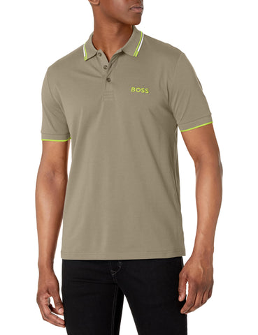 BOSS Sporty Regular Fit Cotton Polo Shirt