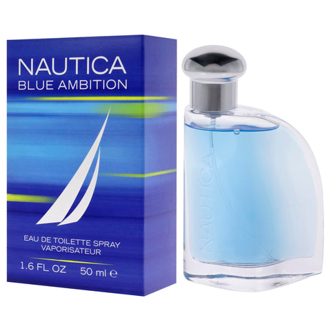 Nautica Blue Ambition by Nautica for Men - 1.6 oz EDT Spray