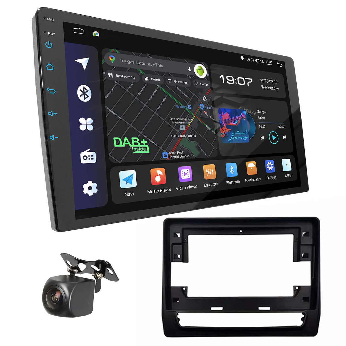 UGAR Compatible for MITSUBISHI ASX 2020 10 Inch Android 13 DSP 8GB+128GB Car Radio DAB+ HD Full Touch Screen GPS Navigation
