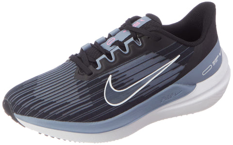 NIKE Men's Sneaker, Black White Ashen Slate Pink Spell, 12