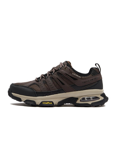 Skechers Men's Skech Air Envoy Oxford, Brown/Black, 8 Wide