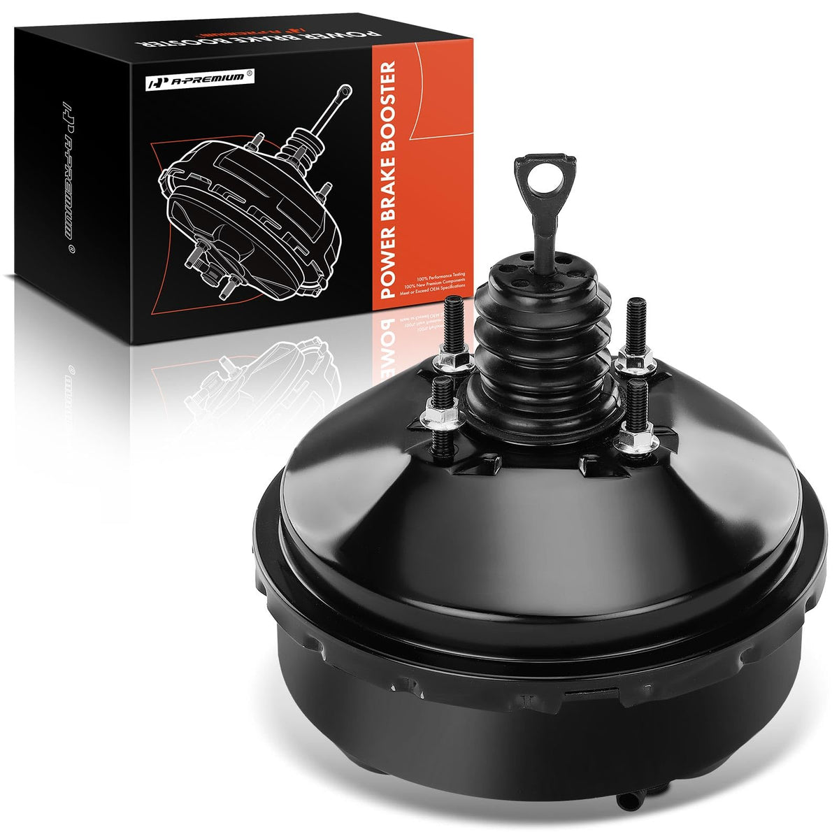 A-Premium Vacuum Power Brake Booster Compatible with Chevrolet Trailblazer 2002-2004 2005, Trailblazer EXT 2002-2004 2005 & GMC Envoy, Envoy XL, Envoy XUV & Buick Rainier & Isuzu Ascender & Saab 9-7x