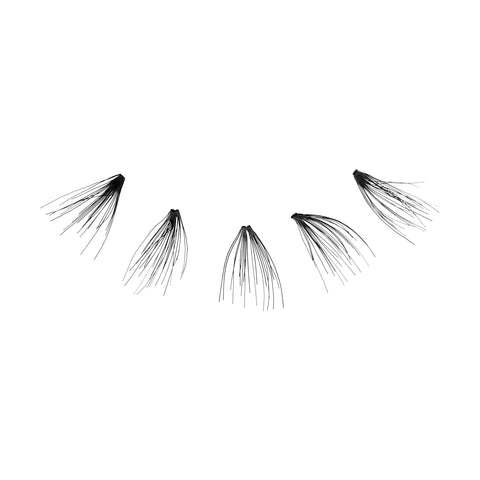 Kiss I Envy Knot Free Medium 70 Lashes Black (1 PACK-TRIPLE BLACK)